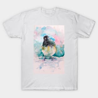 Bird in snow T-Shirt